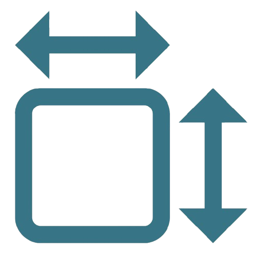 Dimensions Icon